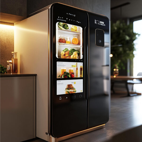 FamiliaGuard 800 AI – Smarter Familienkühlschrank mit Hygieneschutz und Kinder-Modus