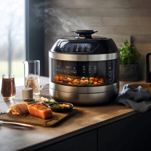 NanoBake Pulse S4 – Kompakter AI-Multiofen mit Schnellgarfunktion & App-Steuerung